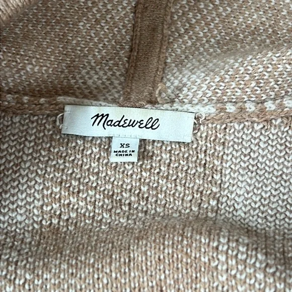 Madewell Minetta Sweater Coat in Buffalo Check - Picture 6 of 9